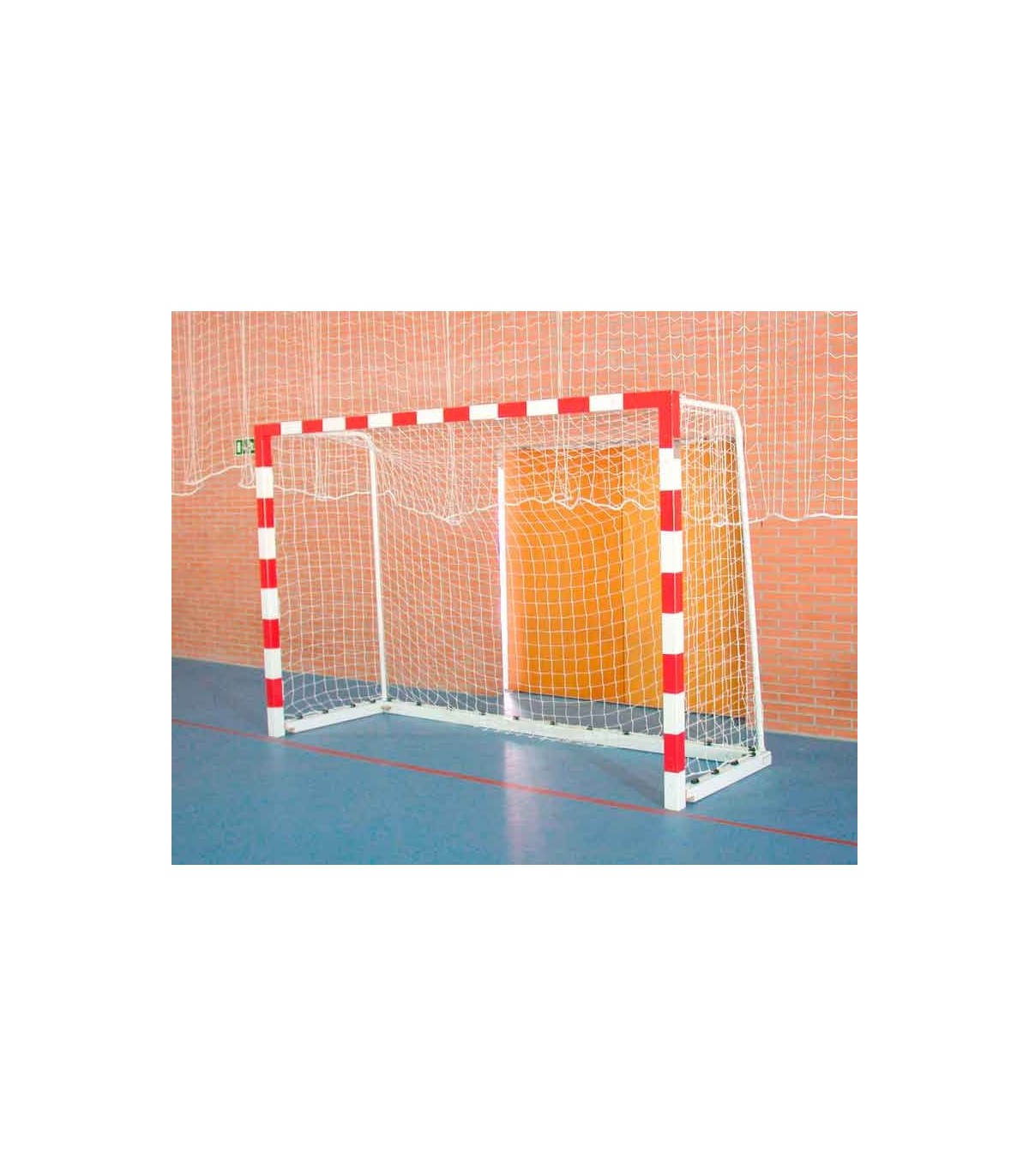 Porterías de fútbol sala o balonmano en madera | Sointec Proyectos