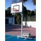 Canasta portátil minibasket 4 ruedas