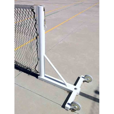 Postes metálicos 2 ruedas forma L