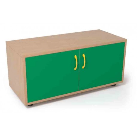 Armarios y estantes bajos para escuelas infantiles