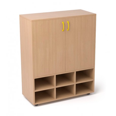 Armarios y estantes bajos para colegios