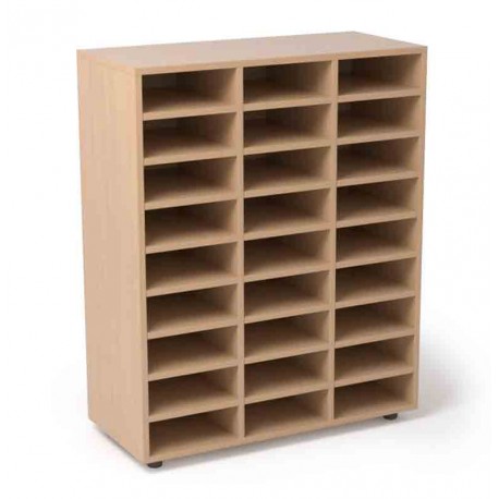 Armarios y estantes bajos para colegios