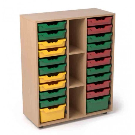 Armarios y estantes bajos para colegios