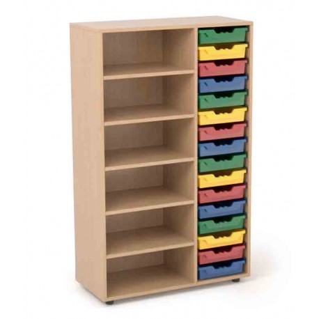 Armarios y estantes medios para colegios