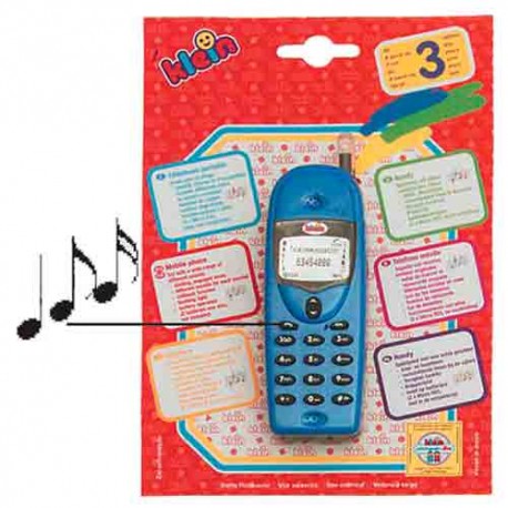 Teléfono móvil con sonido