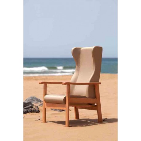 Sillones de madera para residencias