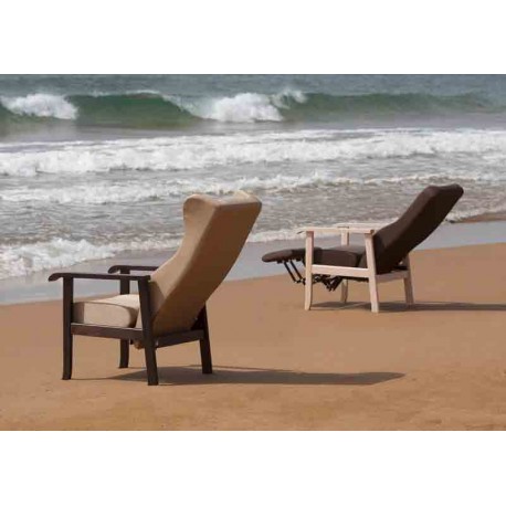 Sillones de madera para residencias