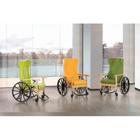 Sillones de madera para residencias