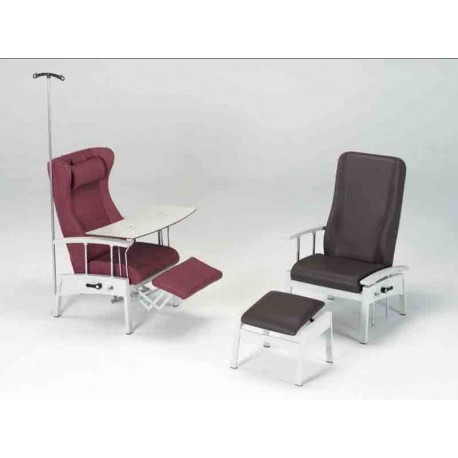 Sillones con estructura metálica para residencias