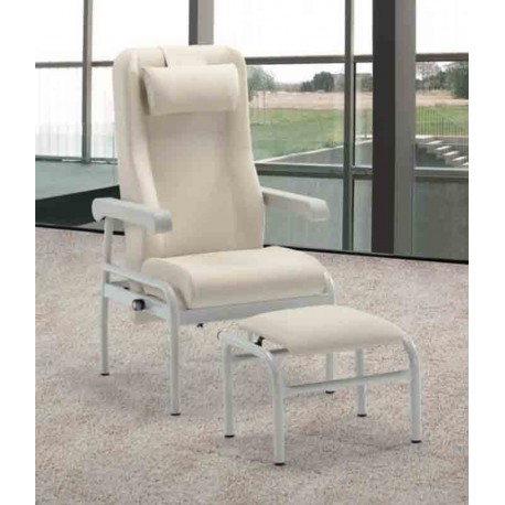 Sillones con estructura metálica para residencias