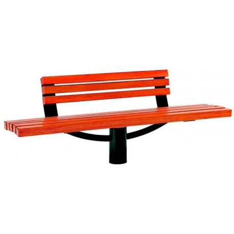 Bancos de madera para mobiliario urbano