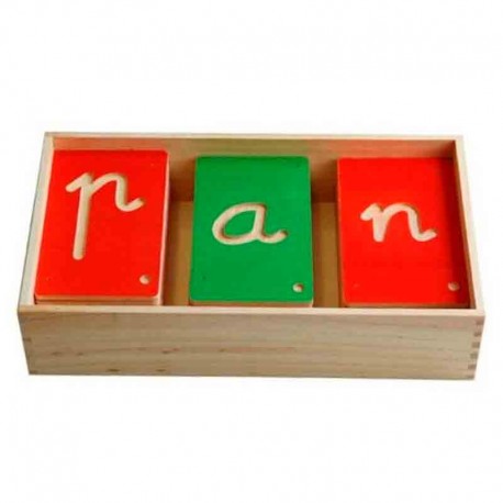 Juego didáctico alfabeto hendido