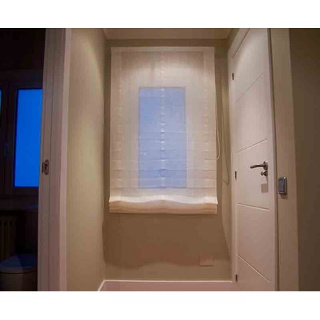 Estores de tela plegables y de nube para interior