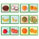 Juego didáctico las frutas y sus aromas