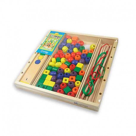 Juego de razonamiento Formas ensartables