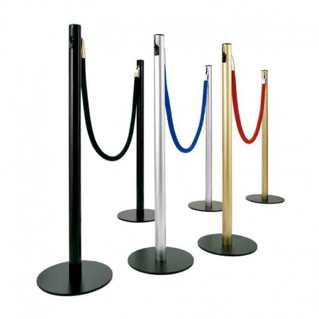 Postes separadores con enganches