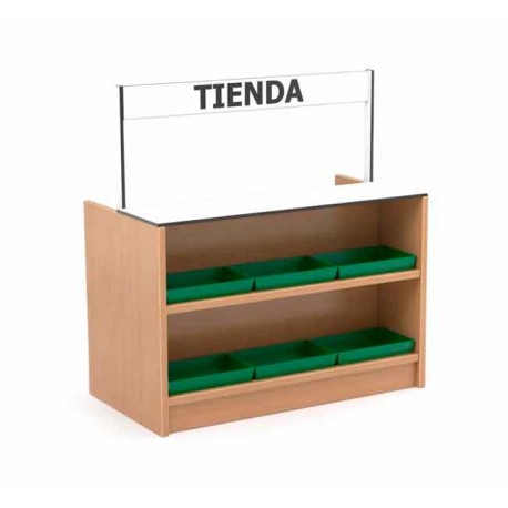 Tienda de madera para niños