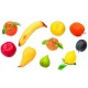 Identifica las 12 frutas de plástico