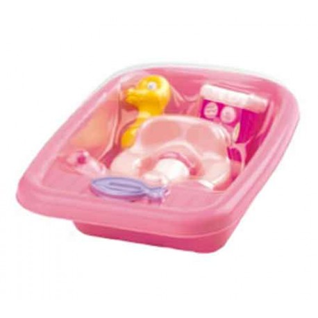 Bañera con accesorios