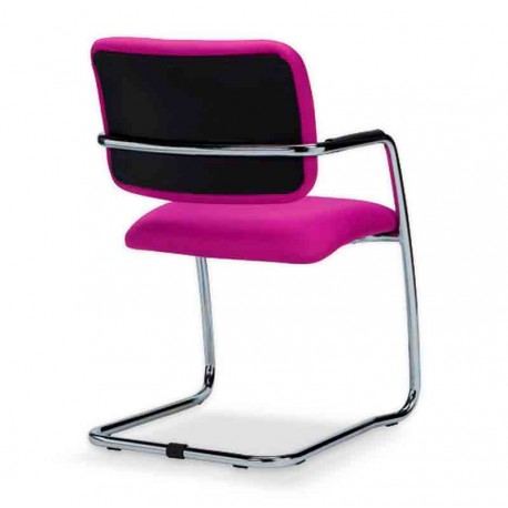 Silla confidente anubis respaldo bajo