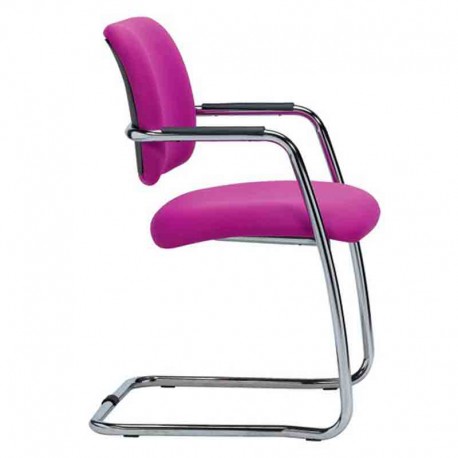 Silla confidente anubis respaldo bajo