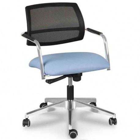 Sillón anubis con respaldo de malla 5 ruedas