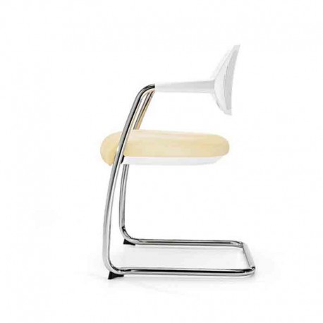 Silla de confidente indus tipo patín