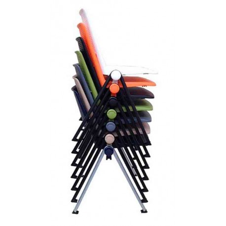 Silla confidente star respaldo perforado