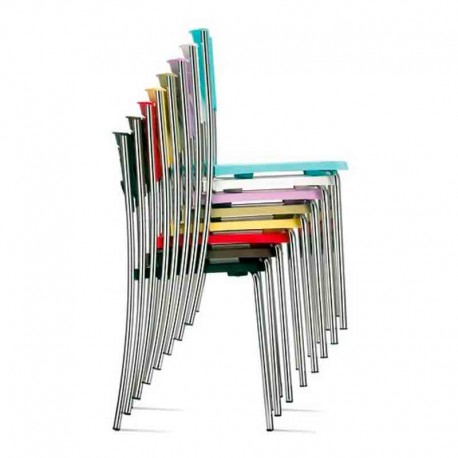Silla de colectividad piscis PVC
