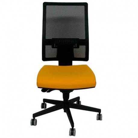 Silla operativa sia con acolchado de asiento