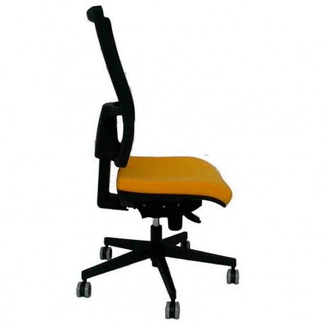 Silla operativa sia con acolchado de asiento