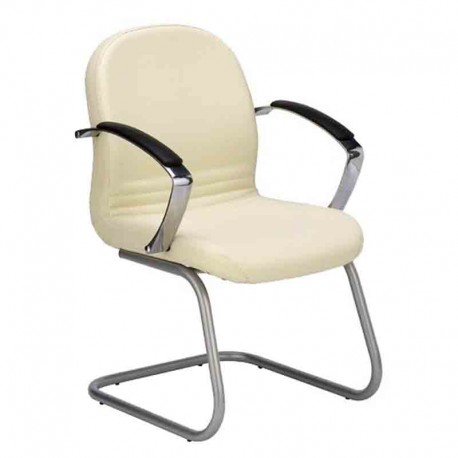 Silla de confidente andrómeda base patín