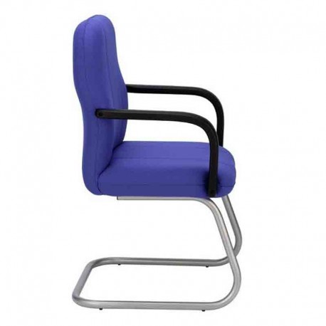 Sillón de confidente vesta base patín