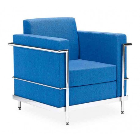 Sillón de sala de espera luxor 1 plaza