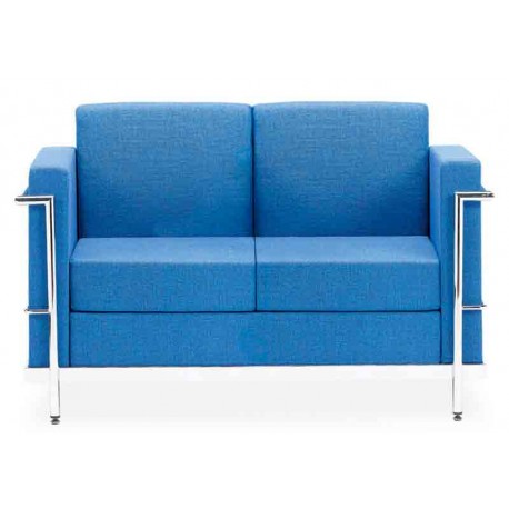 Sillón de sala de espera luxor 2 plazas