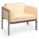 Sillón de sala de espera lyra 1 plaza