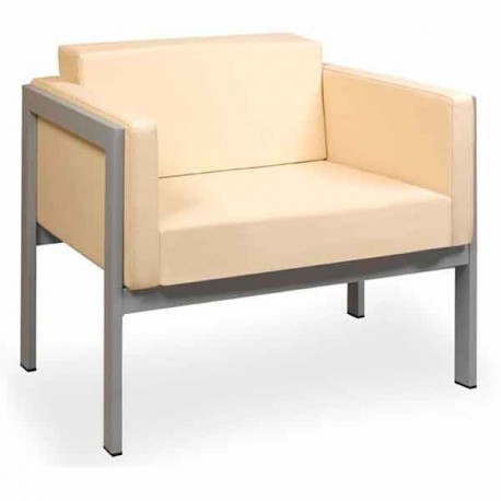 Sillón de sala de espera lyra 1 plaza