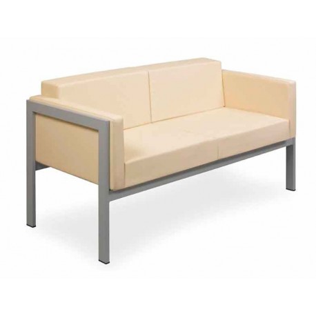 Sillón de sala de espera lyra 2 plazas