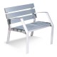 Silla en aluminio