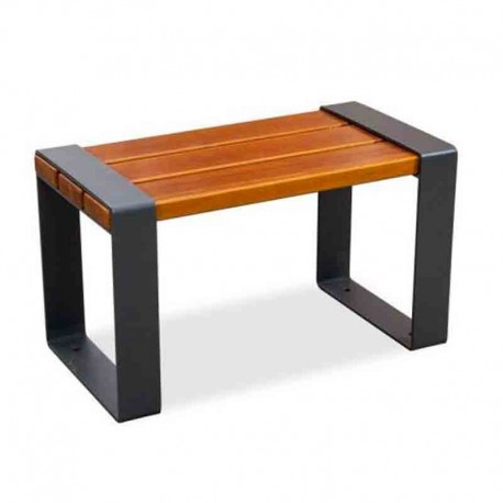 Silla marina sin respaldo acero-pintado