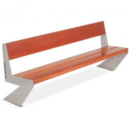 Banco zenit guinea acero corten