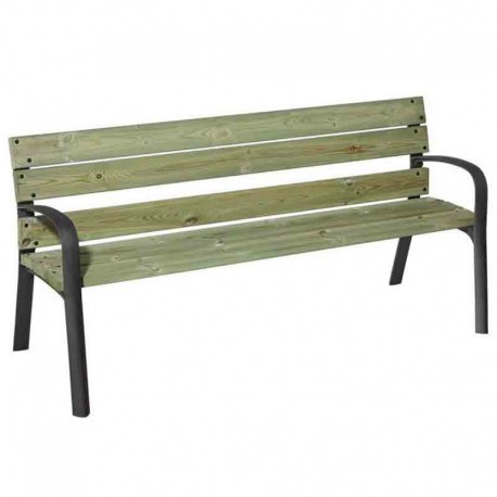 Banco de madera de pino modo