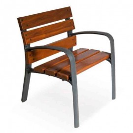 Silla de madera modo