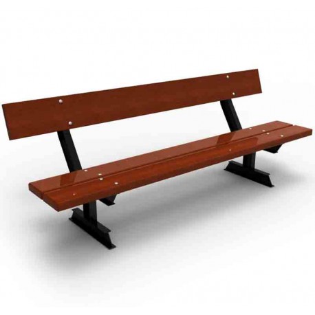 Banco de madera pilar