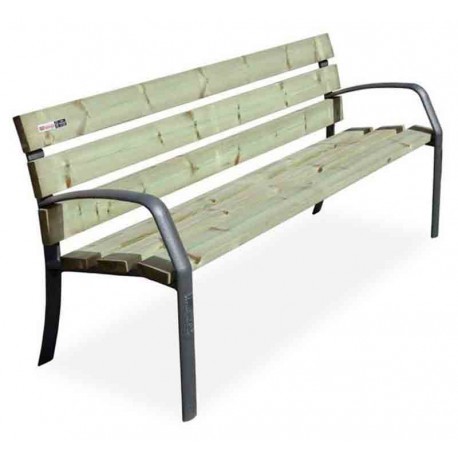 Banco de madera similar