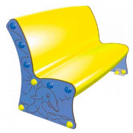 Banco infantil mar