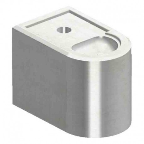 Peana romántica hormigón