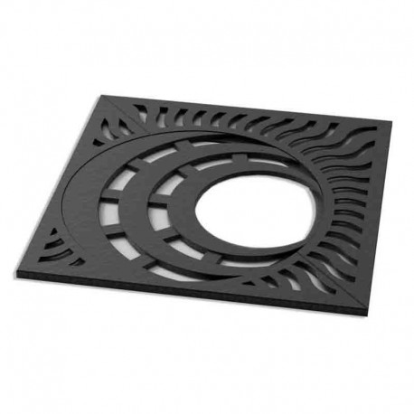 Alcorque fundición excentric