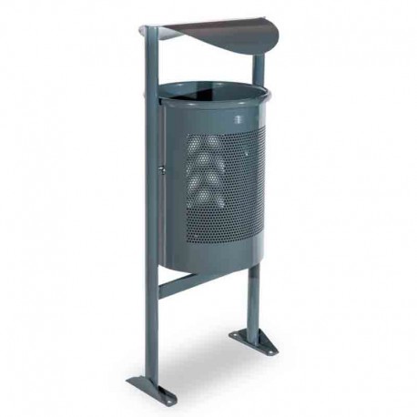 Papelera barcelona con tapa