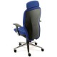Sillón de dirección ceres tapizado con cabecero